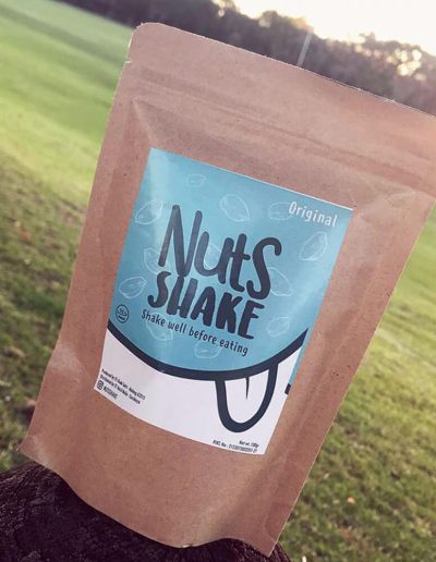 Granola packaging bag