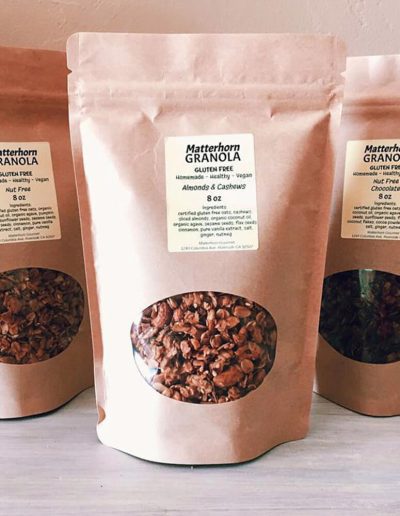 Granola packaging bag