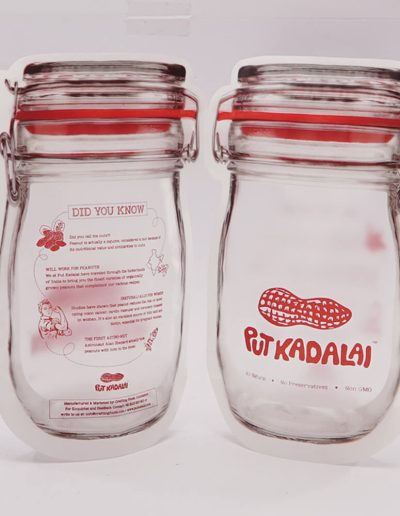 Jar Shaped Packaging Bag