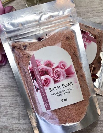 Bath salt packaging Bag