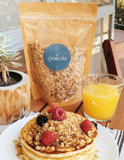 Granola packaging bag