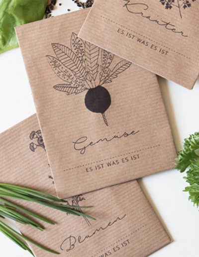 Fertiliser & seeds packaging